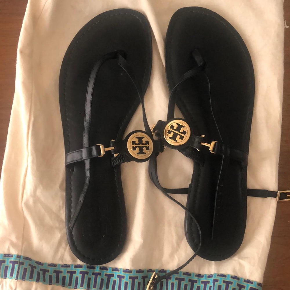 Gently used Tory Burch sandals size 10